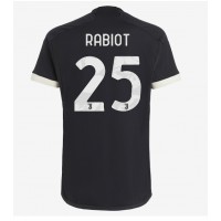 Fotballdrakt Herre Juventus Adrien Rabiot #25 Tredjedrakt 2023-24 Kortermet